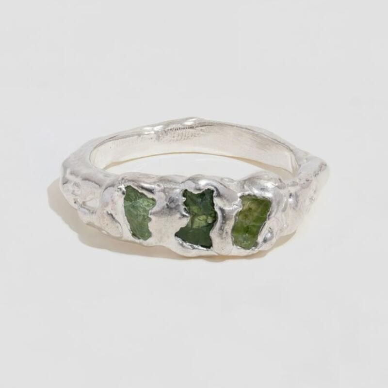 Irregular Color Resin Ring