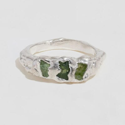 Irregular Color Resin Ring