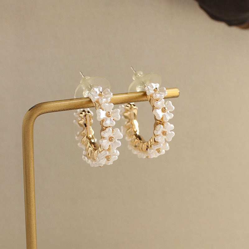 Gold Zirconia Minimalist Clips