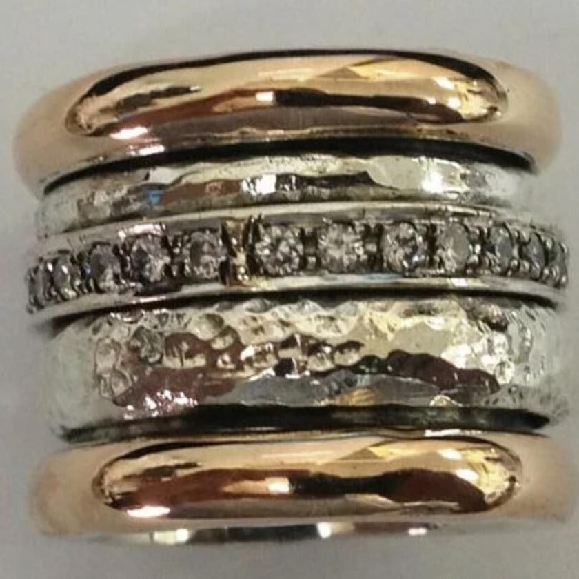 Fashion Wide Stacking Ring Set | Minimalist Statement Rings