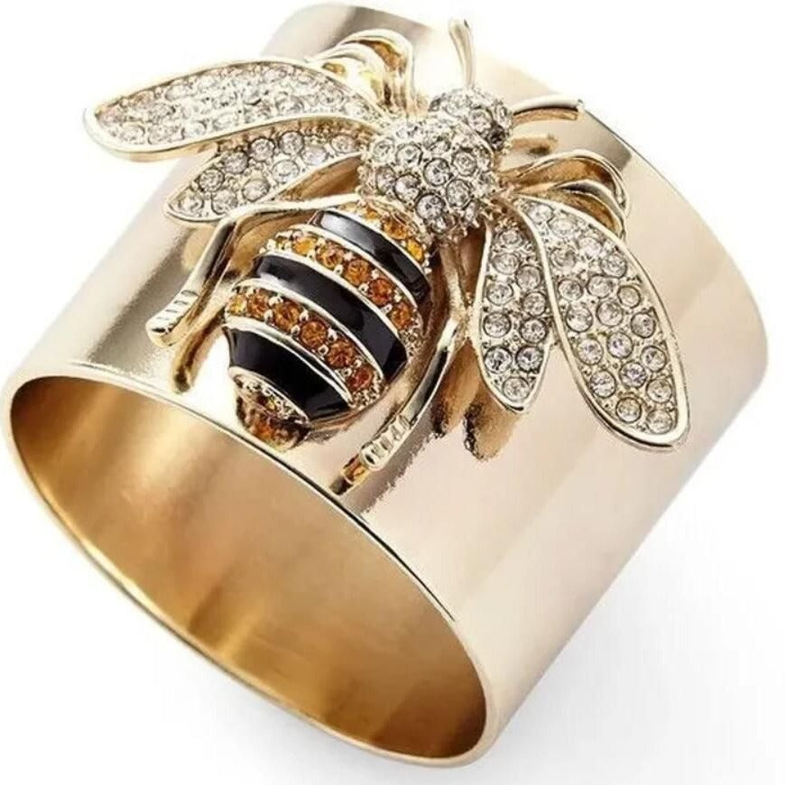 Bee Design Wide Ring