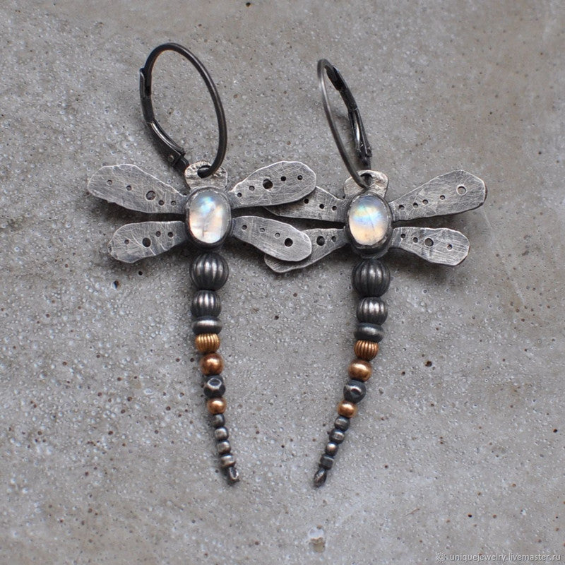 Grass Butterfly Creative Earrings