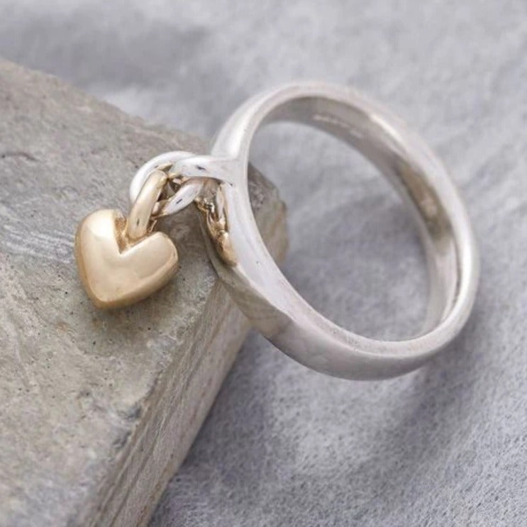 Smooth Heart Ring