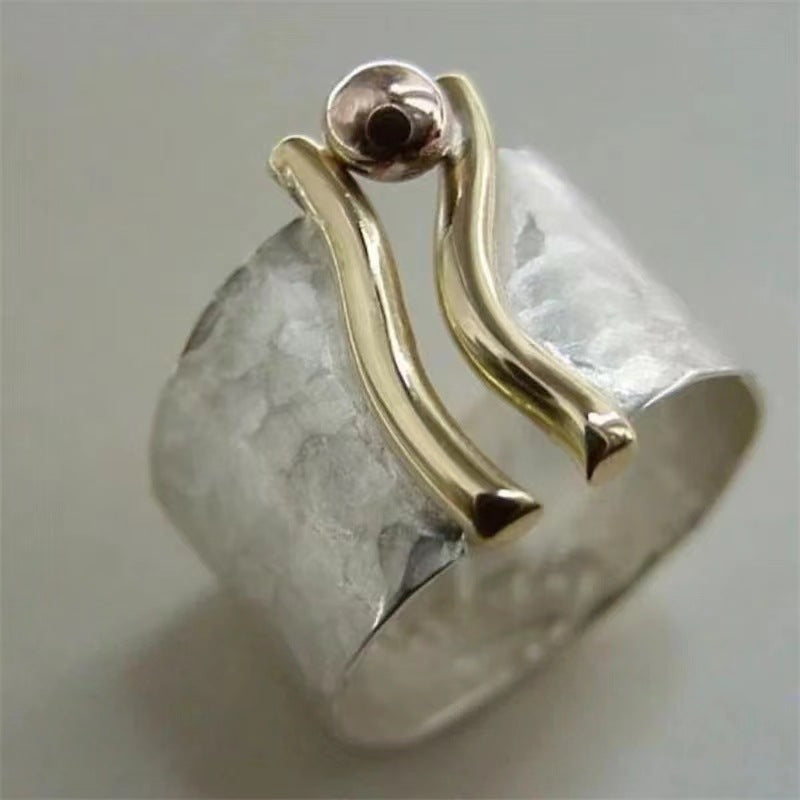 Wide Open Minimalist Ring for Men