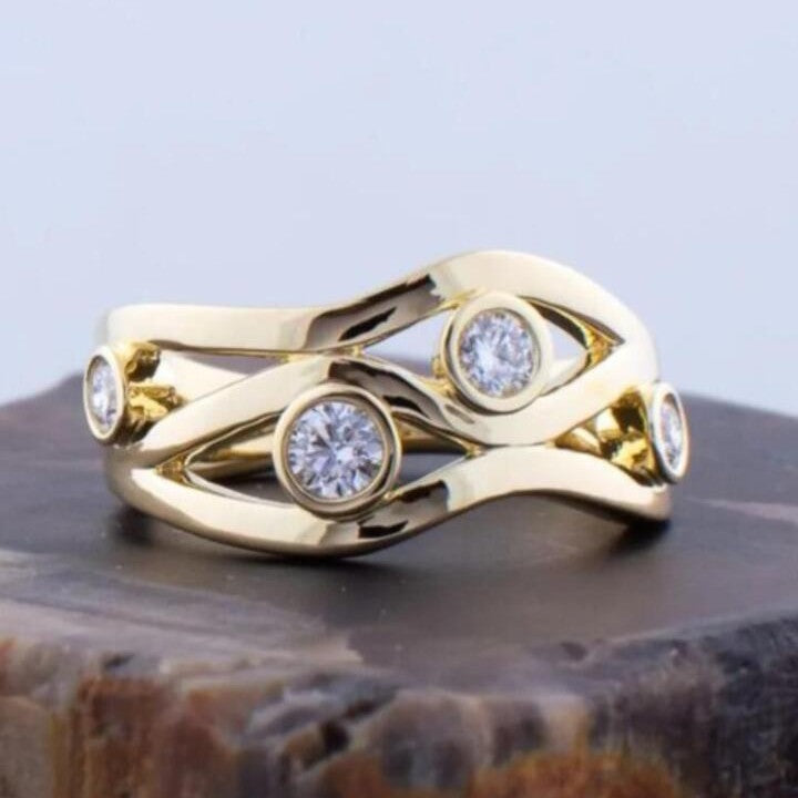 Exaggerated Minimalist Ring