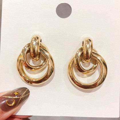 Silver Minimalist Stud Earrings