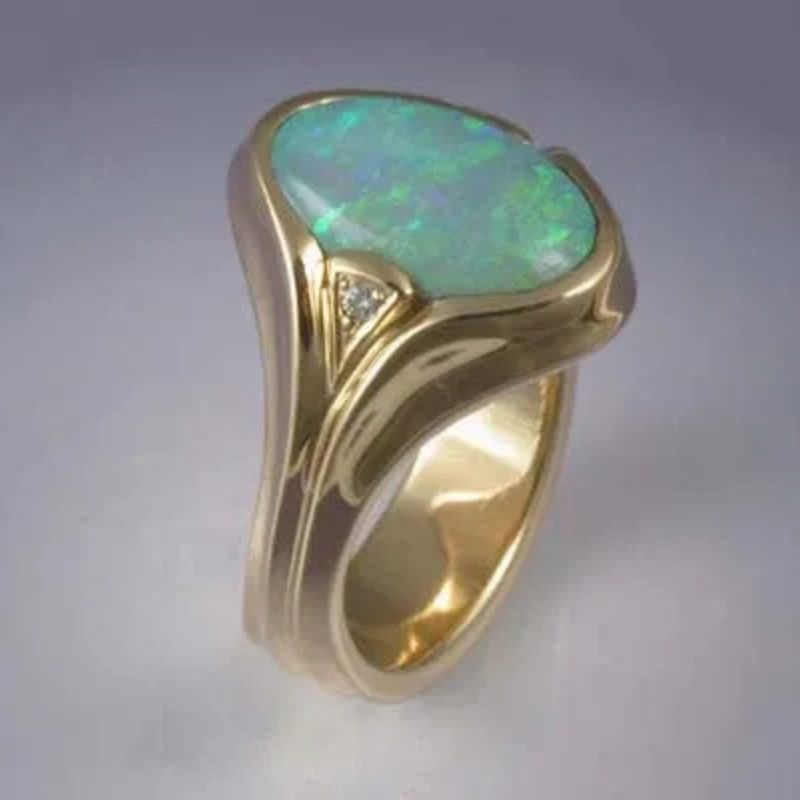 Emerald Vintage Ring
