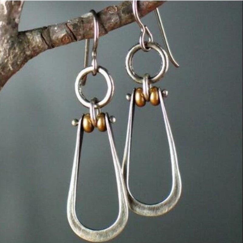 Metal Shell Party Earrings