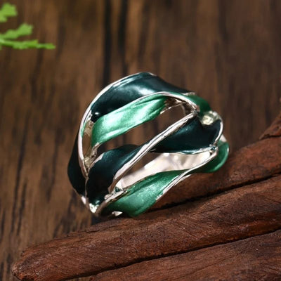 Geometric Enamel Ring