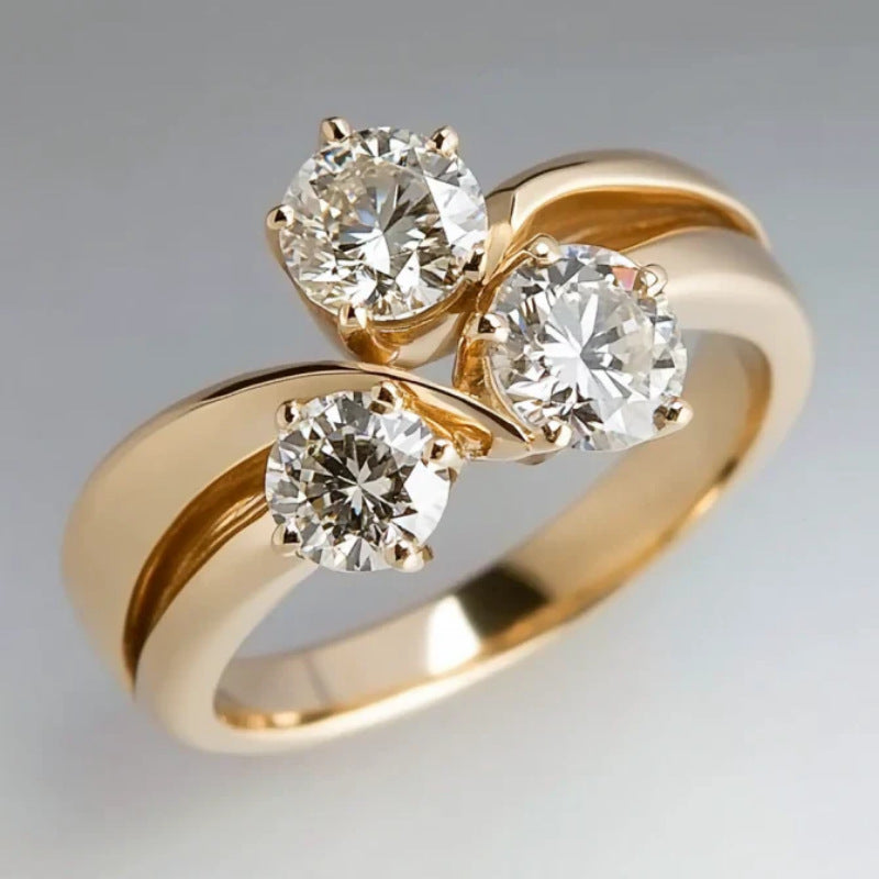 Moissanite Party Ring