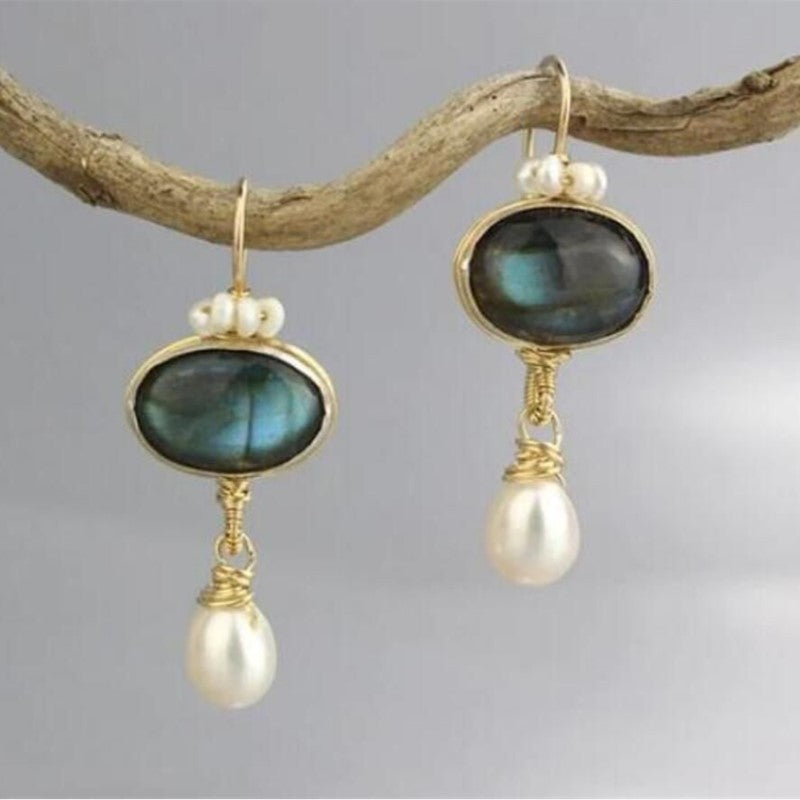 Leaf Pattern Bohemian Earrings