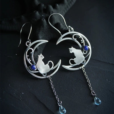 Gold Circle Vintage Hoop Earrings